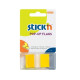 Закладки StickN 26022 50шт желтые