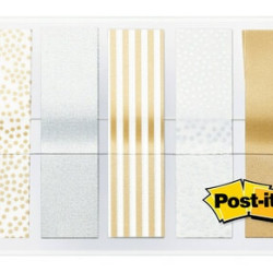 Закладки Post-it Index Flags Металлик 100шт