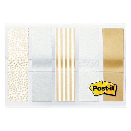 Закладки Post-it Index Flags Металлик 100шт