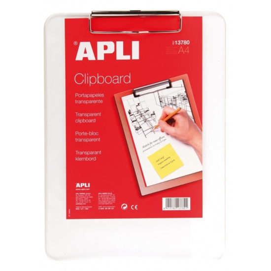 Планшет Apli ClearView Pro A4 Прозрачный