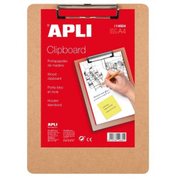 Планшет Apli A4 Деревянный натуральный