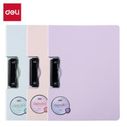 Подставка для письма DELI Colorful A4 горизонтальная с крышкой