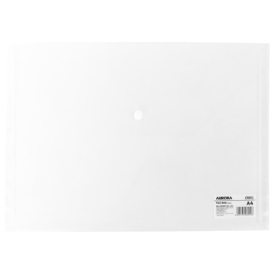 Папка Deli Aurora EF10412 A4 прозрачная