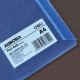 Папка Deli 10432 A4 прозрачная синяя