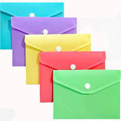 Mape-aploksne ar pogu College E31355 A6, 250x130mm, asorti