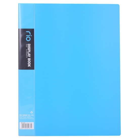 Esitluskaaned DELI A4 10-taskut, assortii