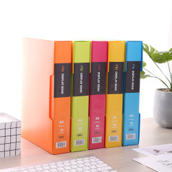 Esitluskaaned DELI A4 80-taskut, assortii