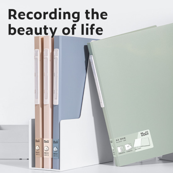 Esitluskaaned DELI 30-lehte, pastell assortii