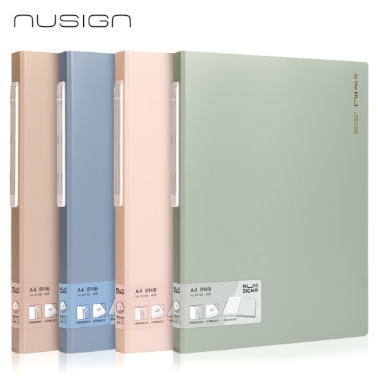 Esitluskaaned DELI 40-lehte, pastell assortii