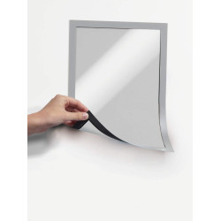 Магнитный  холдер Duraframe Duraframe A4 самоклеющийся  серебристый