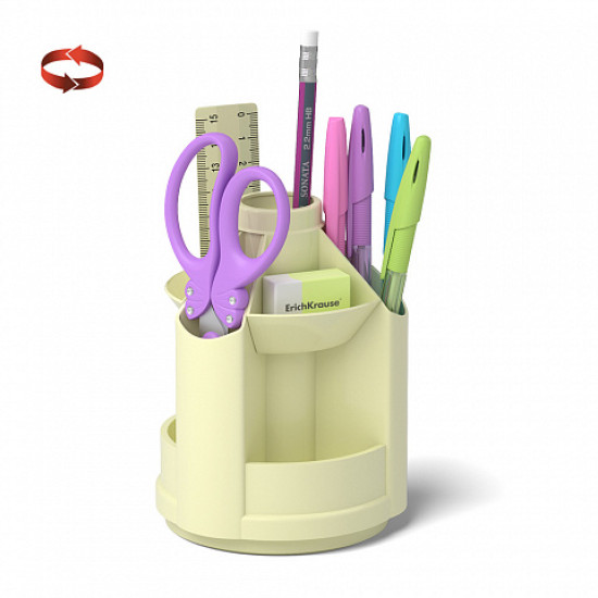 ***Galda organizators Erich Krause Mini Pastel dzeltena kr.