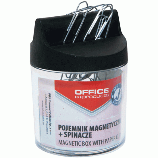 *Magnētisks trauciņš saspraudēm Office Products