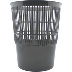*Papīrgrozs Attomex 14L, plastmasas, pelēks