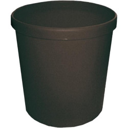 *Papīrgrozs Attomex 12L, plastmasas, melns