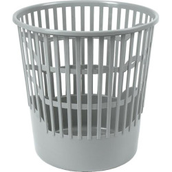 *Papīrgrozs Attomex 10L, plastmasas, pelēks