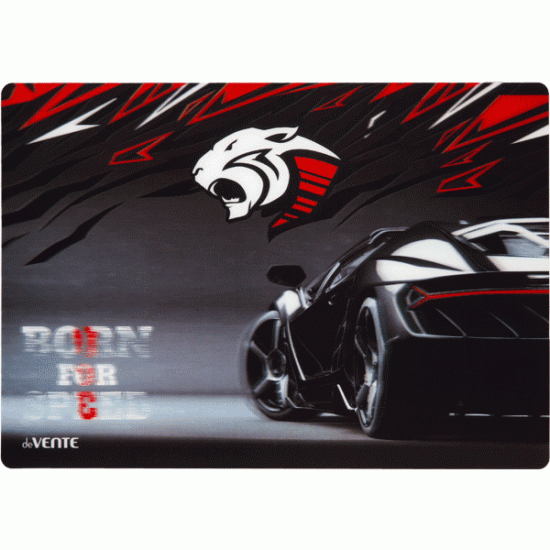 Накладка на стол deVENTE Born for Speed цветная 43x29 см 500 мкм