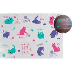 Настольное покрытие deVENTE "Funny Cats", Multicolor, Долговечная защита