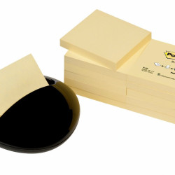 *Līmlapiņu turētājs 3M Post-it + 12x100 lapiņas, melns