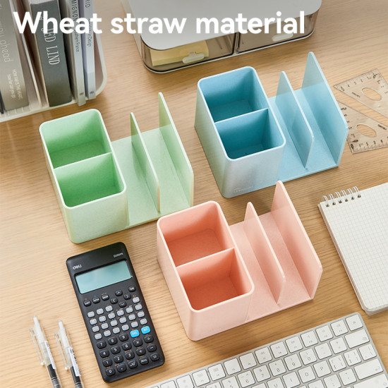 Pliiatsitops DELI 155x120x96 mm, roheline