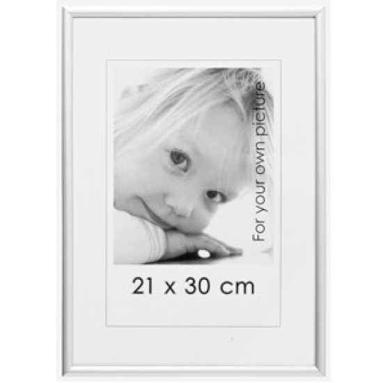 Fotorāmis Alu Mat Silver 21x29cm A4, sudraba