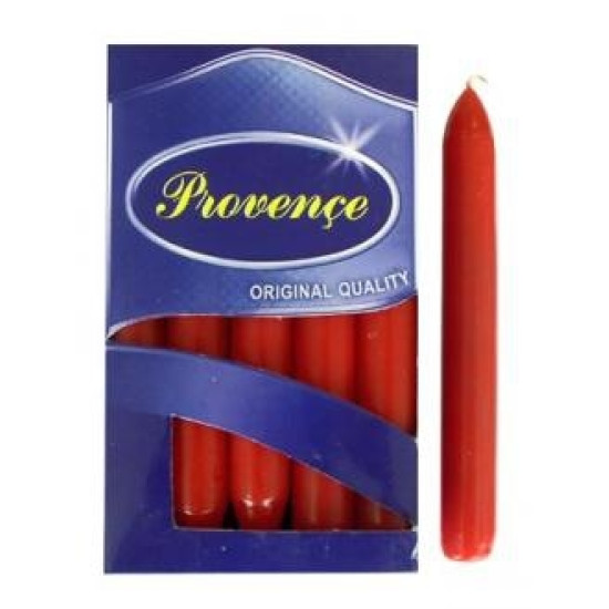 Свеча красная 17 см