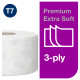 Туалетная бумага TORK Mini Premium Extra T2, Белый, Ультрамягкая