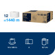 Туалетная бумага TORK Mini Premium Extra T2, Белый, Ультрамягкая