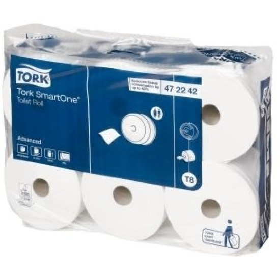Бумага туалетная Tork SmartOne T8 1rul