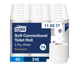 Бумага туалетная TORK Soft 3ck.6шт.