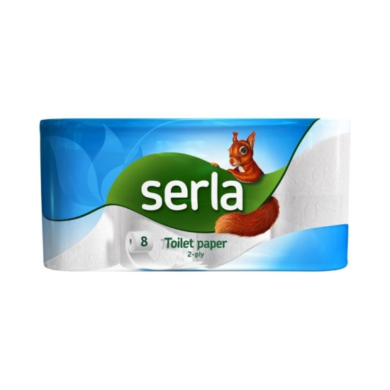 Туалетная бумага Serla Orava 3-слойная большая упаковка