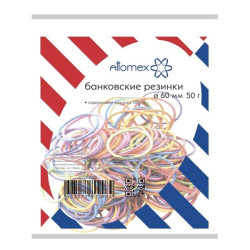 Резинки Attomex 60мм 50г цветные