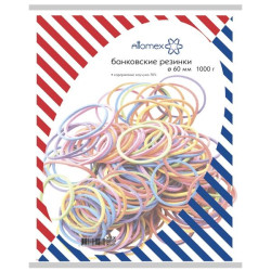 Резинки Attomex Money Bands 1000г цветные