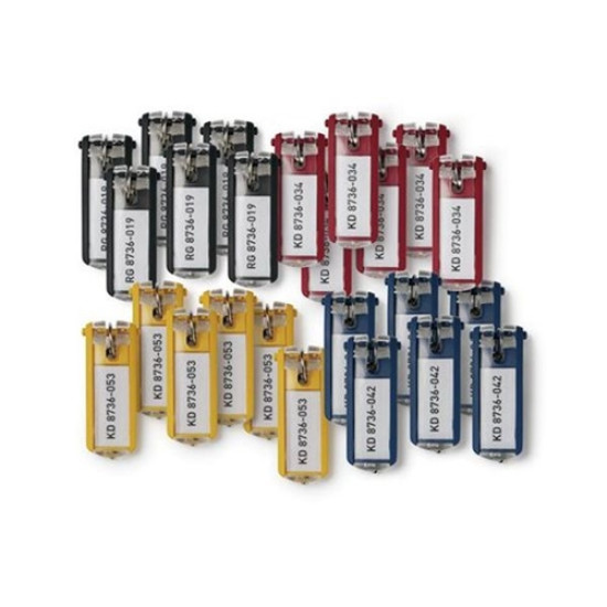 Võtmelipikud Durable Big Pack, 24 tk,erivärvid