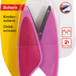 Детские ножницы EberhardFaber Mini Kids Розовые для дошкольников