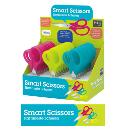 Šķēres PLUS SMART 14.5 cm, asorti