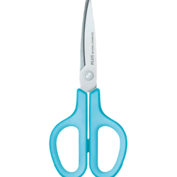 Šķēres PLUS FITCUT CURVE SMART kreiļiem 17.4cm, zilas