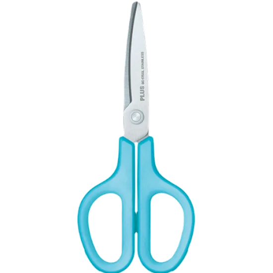 Šķēres PLUS FITCUT CURVE SMART kreiļiem 17.4cm, zilas