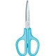 Šķēres PLUS FITCUT CURVE SMART kreiļiem 17.4cm, zilas