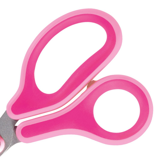 Šķēres PLUS KIDS 14.5cm, rozā