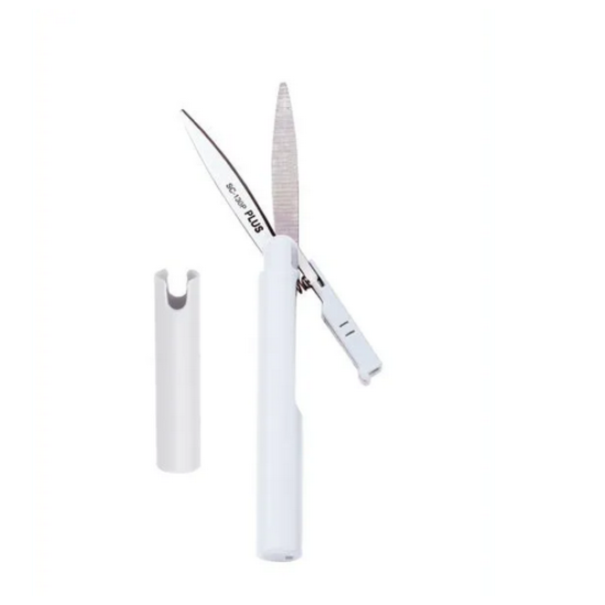 Šķēres PLUS POCKET 13.5cm, baltas