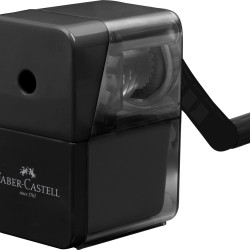 Точилка Faber-Castell Механическая большая черная