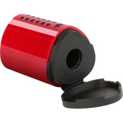 Zīmuļu asināmais Faber-Castell Grip 2001 Mini ar 1 diametru un konteineru, asorti