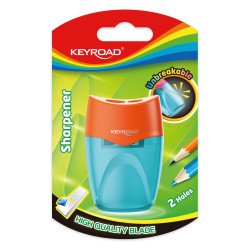 Точилка Keyroad PET 2 отверстия  небьющийся корпус