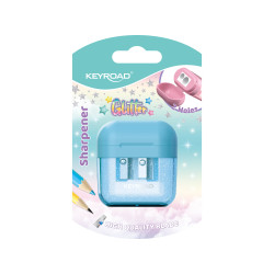 Точилка Keyroad Compact 2-дырочная пастель