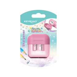 Точилка Keyroad Compact 2-дырочная пастель