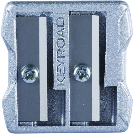 Zīmuļu asināmais Keyroad 2 diametri, metāla
