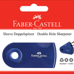 Zīmuļu asināmais Faber-Castell Sleeve, ar konteineri, 2 caurumiem