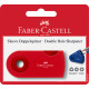 Zīmuļu asināmais Faber-Castell Sleeve, ar konteineri, 2 caurumiem