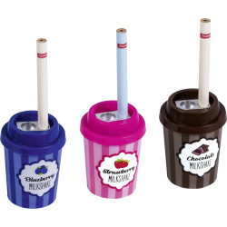 Zīmuļu asināmais un zīmulis Milkshake, asorti
