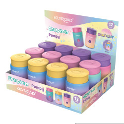 Zīmuļu asināmais Keyroad Iridescent Pumpy, ar konteineru, viens diametrs